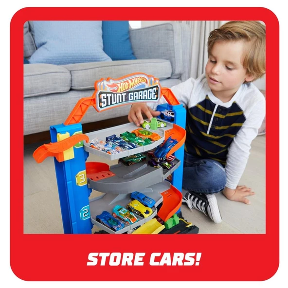 Nessiworld GNL70 Hot Wheels Mini Garaj - 5