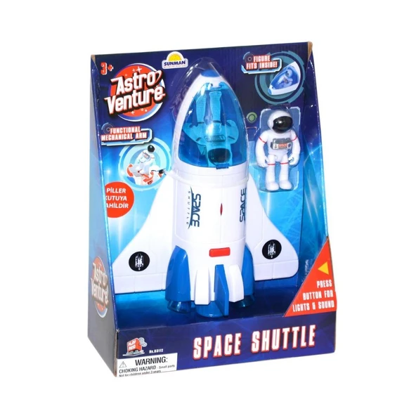 63112 Sunman, Astro Venture Sesli Ve Işıklı Uzay Mekiği - 2
