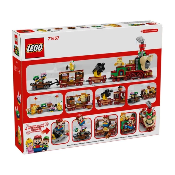 Nessiworld 71437 Lego Super Mario Bowser Ekspres Treni 1392 parça +9 yaş - 5