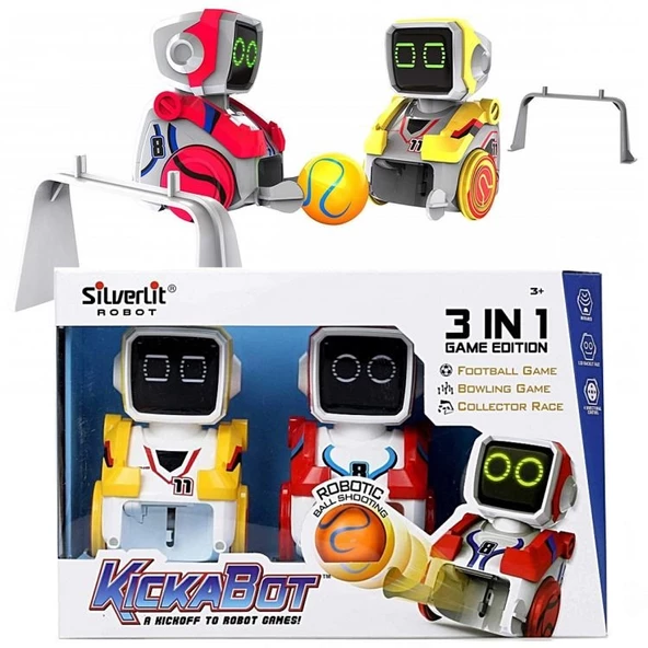 Nessiworld Silverlit Kickabot İkili Robot Seti - 2