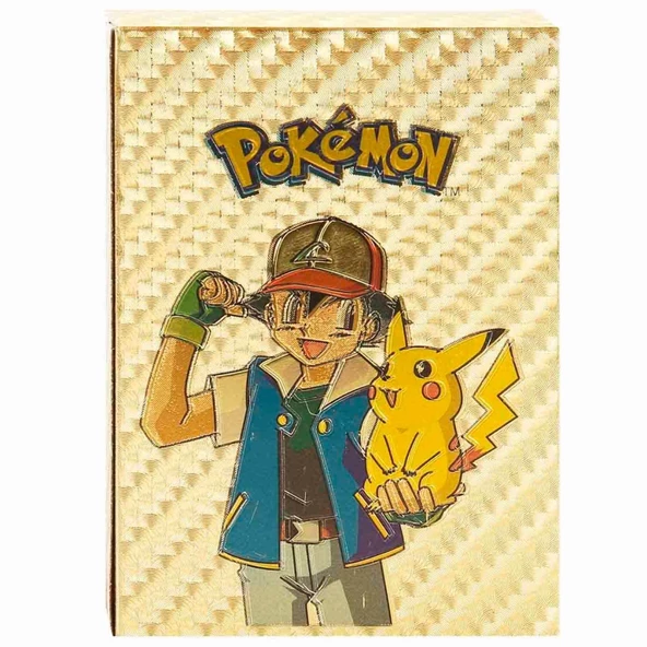 Nessiworld Pokemon Starter Kartları Gold 55'li Paket - 4