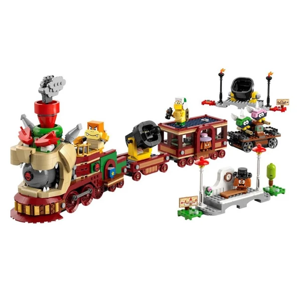 Nessiworld 71437 Lego Super Mario Bowser Ekspres Treni 1392 parça +9 yaş - 6