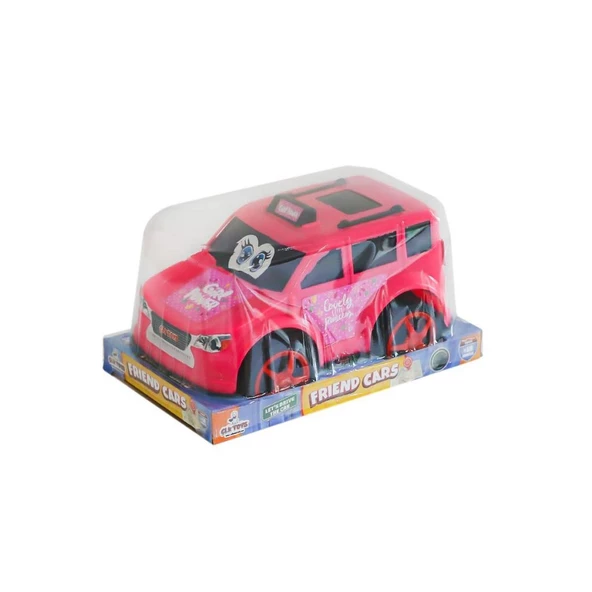 Nessiworld CLK-170 Vakumlu Friends Car -Çalkan Plastik - 2