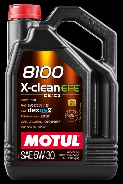 MOTUL 8100 X-CLEAN EFE 5W30 5L