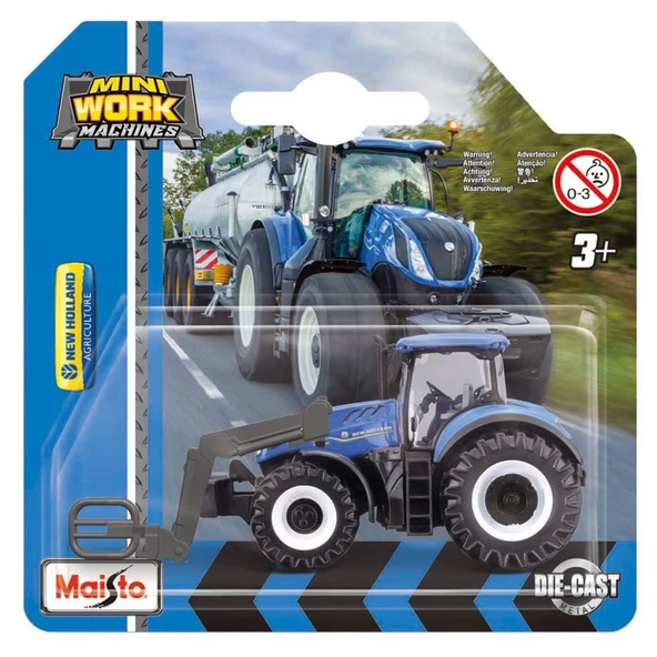 Nessiworld Maisto Mini Work Machines Traktör - 5