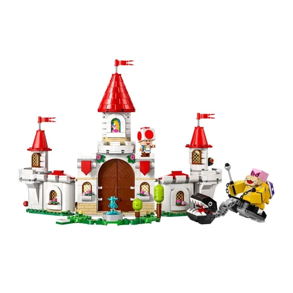 Nessiworld 71435 Lego Super Mario Peachin Kalesinde Roy ile Savaş 738 parça +7 yaş