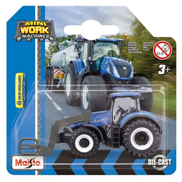 Nessiworld Maisto Mini Work Machines Traktör - 10