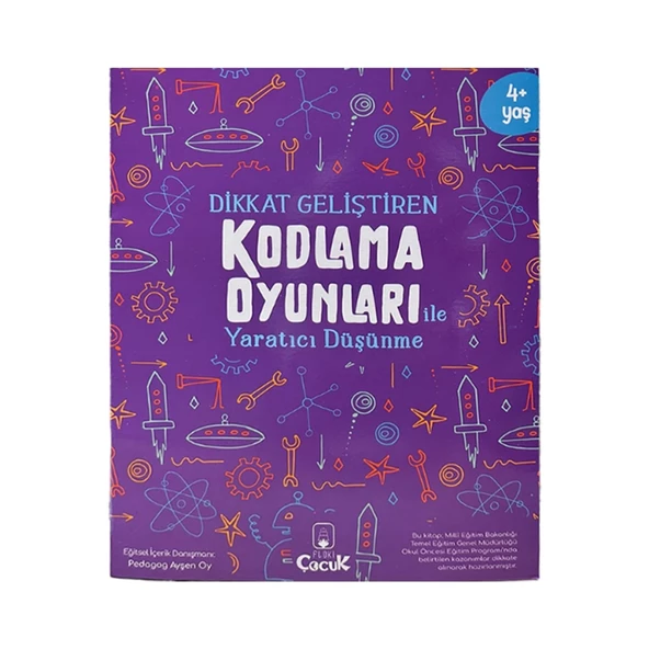 Nessiworld  Kodlama Oyunları Yaratıcı Düşünme Kitabı ürün görseli 1