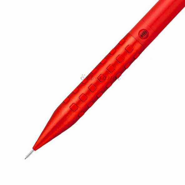 Pentel Smash Q1003 2021 Özel Seri 0.3 mm Mekanik Kurşun Kalem Kırmızı - Resim 2