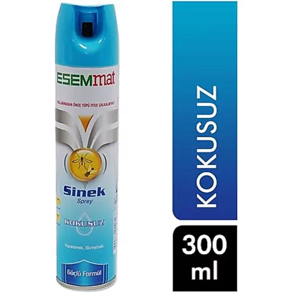 ESEM MAT SINEKSAVAR KOKUSUZ SPREY 300 ML