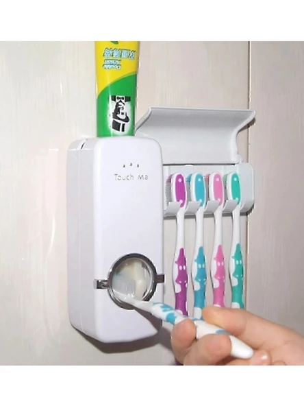 Trend Otomatik 5'li Diş Fırçalığı ve Diş Macun Sıkacağı Seti - 2