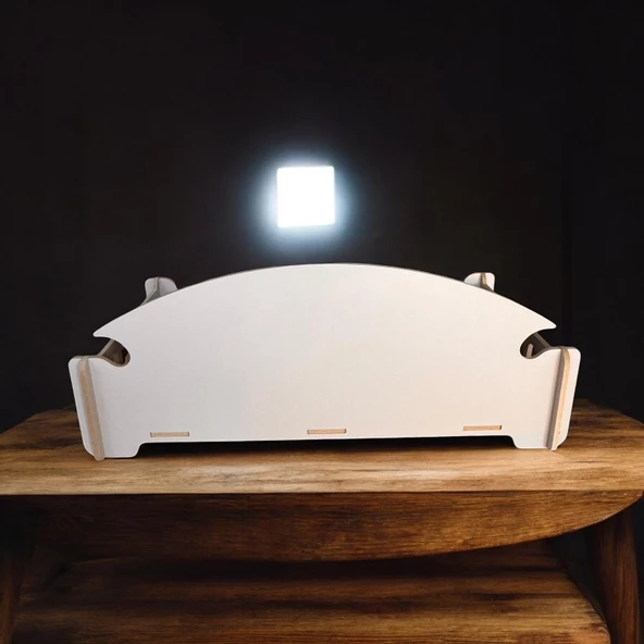 ED PET DİZAYN Pd Taht Kedi Köpek Yatağı Ergonomik 40x70 Cm Latte ,yıkanabilir Duck Kumaş Minderi Ile Beraber - 5