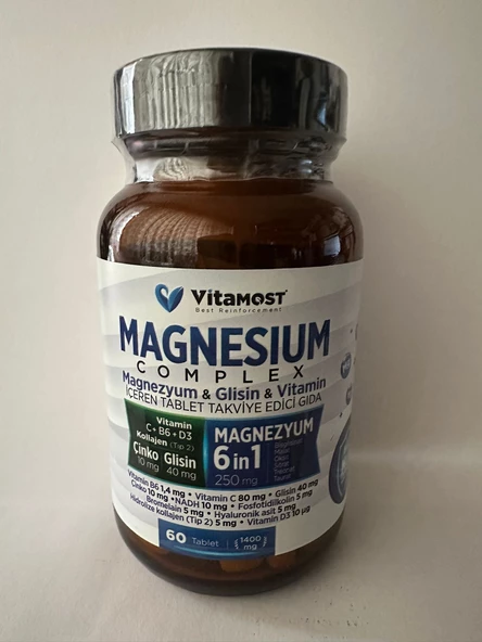 MAGNESIUM COMPLEX 60 TABLET 1400 MG