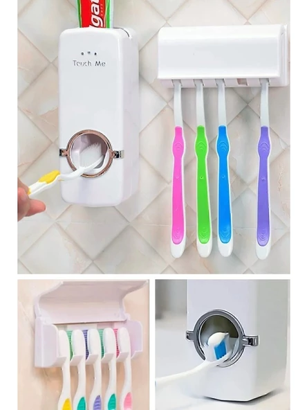 Trend Otomatik 5'li Diş Fırçalığı ve Diş Macun Sıkacağı Seti - 3