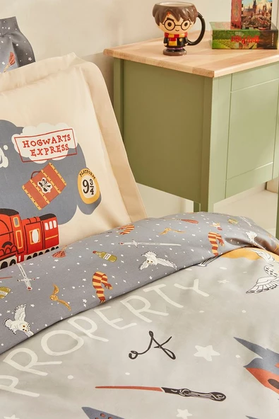 Karaca Home Harry Potter Hogwarts Tek Kişilik Nevresim Takımı - 4