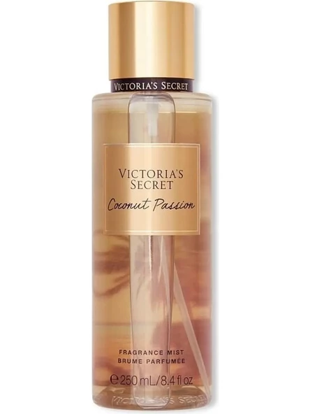 Victoria's Secret Midnight Bloom-Coconut Passion Vücut Spreyi Ikili Set - 3