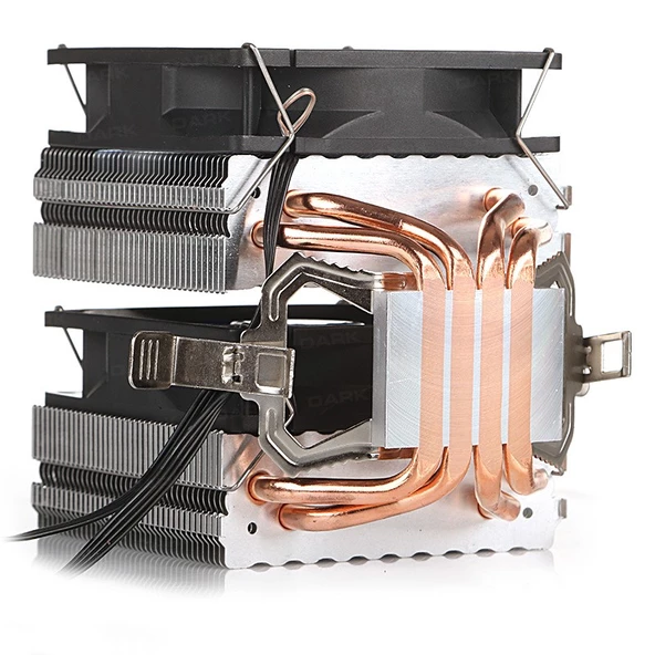 DARK FREEZER-X94BL DKCCX94BL FRGB Hava Soğutmalı AM5-1851p Dual İşlemci Fanı - Resim 6