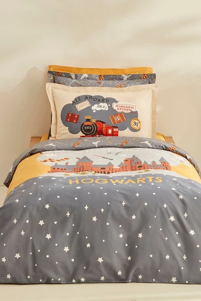 Karaca Home Harry Potter Hogwarts Tek Kişilik Nevresim Takımı