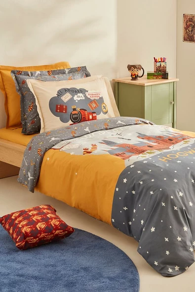 Karaca Home Harry Potter Hogwarts Tek Kişilik Nevresim Takımı - 2