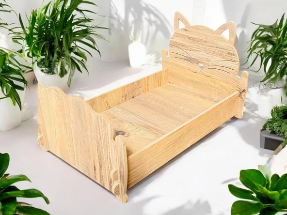 ED PET DİZAYN Cella Baza 30x50 cm Kedi Köpek Yatağı Yıkanabilir Duck Kumaş Minderi Ile Beraber - 5