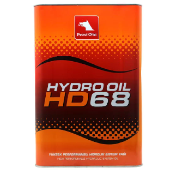 Petrol Ofisi Hydro Oil Hd 68 15 kg 17 lt Hidrolik Sistem Yağı