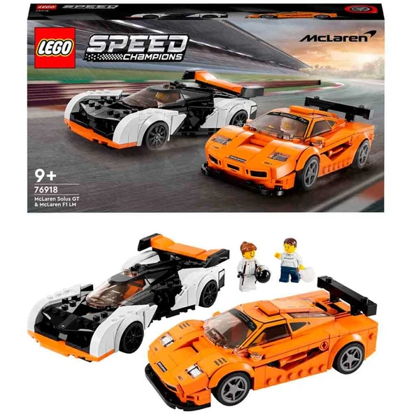 LEGO Speed Champions McLaren Solus GT ve McLaren F1 LM 76918