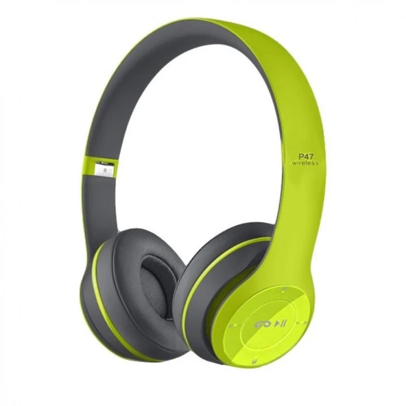 LOGİS P47 WİRELESS KABLOSUZ BLUETOOTH KULAKLIK MP3 GÜÇLÜ BASS - 8