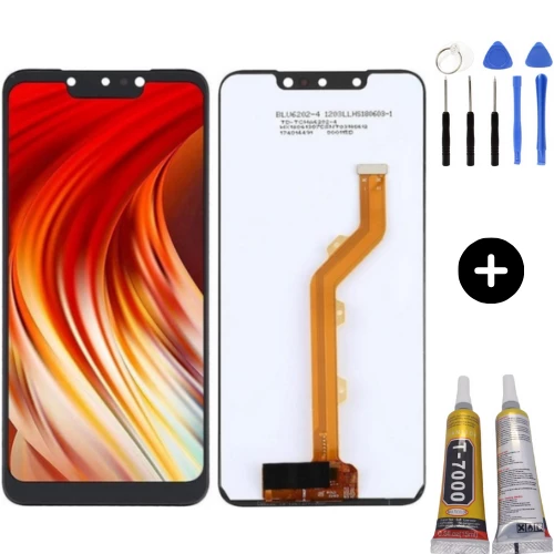 İnfinix Hot 7 Pro Uyumlu Servis Lcd Ekran Dokunmatik + Montaj Seti