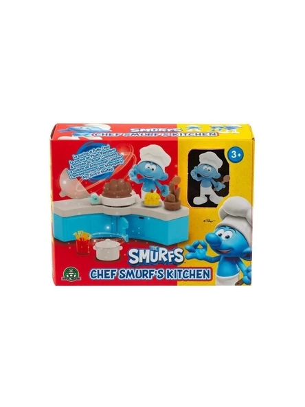 Şirinler Figür oyun seti PUF18000 - Aşçı Şirin Figürlü Set ürün görseli 1