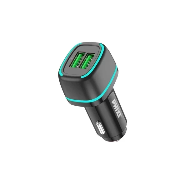 Force Qcc571 Çift Çıkışlı Araç Şarj Adaptörü - 2