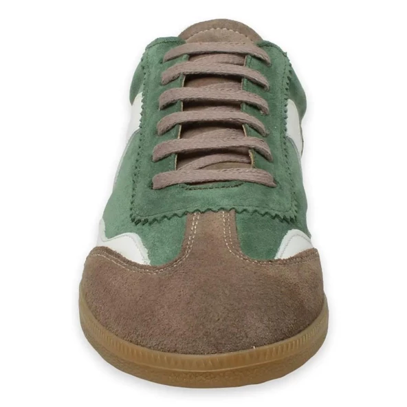 MAMMAMİA D24KA-395 İNCE TABAN DERİ SNEAKERS KADIN AYAKKABI - 5