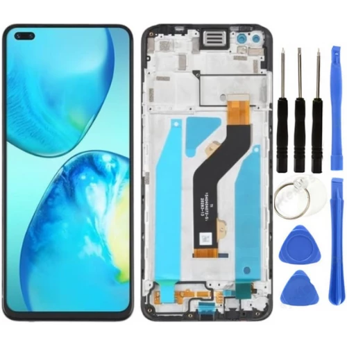 İnfinix Note 8 Uyumlu Çıtalı Lcd Ekran Dokunmatik + Tamir Seti