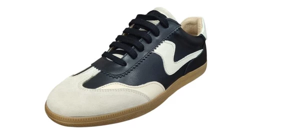 MAMMAMİA D24KA-395 İNCE TABAN DERİ SNEAKERS KADIN AYAKKABI - 3