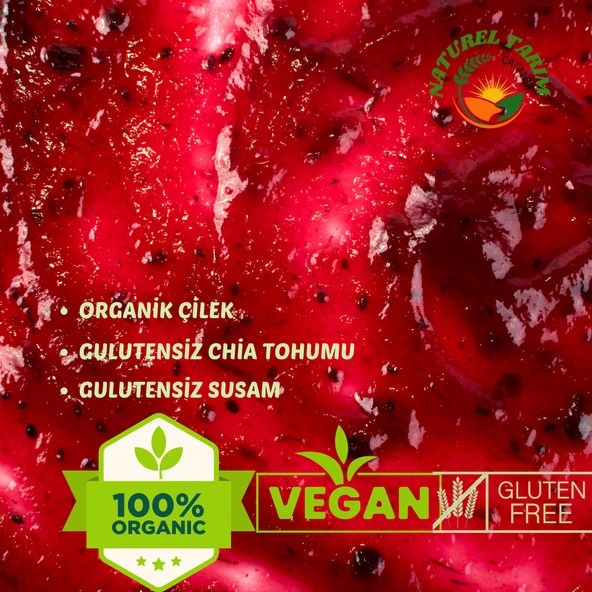 CHİA TOHUMLU SUSAMLI ÇİLEK REÇELİ - 2