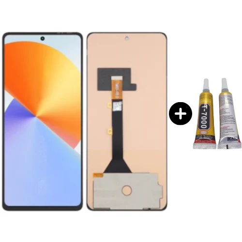 Tecno Camon 20 Pro Uyumlu Servis Lcd Ekran Dokunmatik + B7000