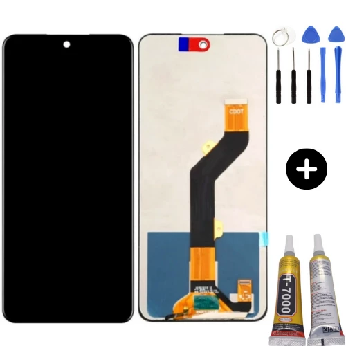 Tecno Pova Neo 2 Uyumlu Lcd Ekran Dokunmatik + Montaj Seti