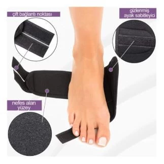 Halluks Valgus Gece Ateli Hallux Valgus Düzeltici Tedavi Ayak Başparmak Kemiği Çıkıntısı Bunyonu - 3