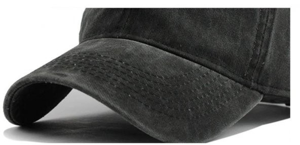 Perlotus Pamuklu Eskitme 3lü Şapka Kombini Sarı Siyah Lacivert - 12