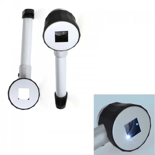 10x Büyütmeli Tekstilciler Için Ölçek  Kalite Kontrolü  Modeli Büyüteç - Resim 3