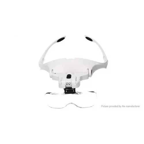 5 Lens 1.0x3.5x, 2led Işıklı Ile Ayarlanabilir Gözlük Büyüteç9892b2 - 7