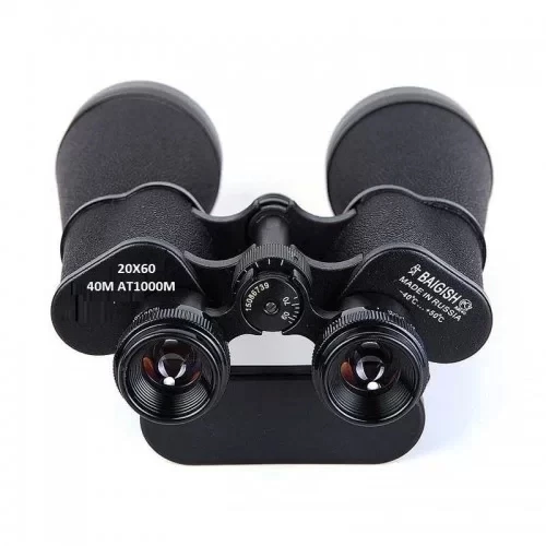 Baıgısh 20x60  Orjınal Rus  Çift Gözlü Metal Dürbün,  Komple Metal Dayanıklı Dürbün - Resim 7