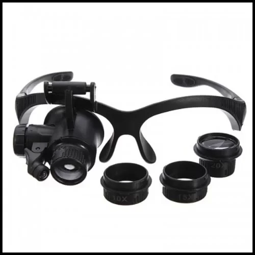 Saat Tamırı,okuma, Kuyumcu Için Çok Fonksiyonlu Onarım Gözlük Büyüteç - Resim 3