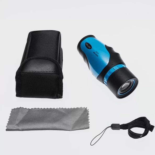 30x30 Tek Gözlü Ayarı Gerektirmeyen Perma Focus Otomatık Netleme Dürbün Mavi ürün görseli