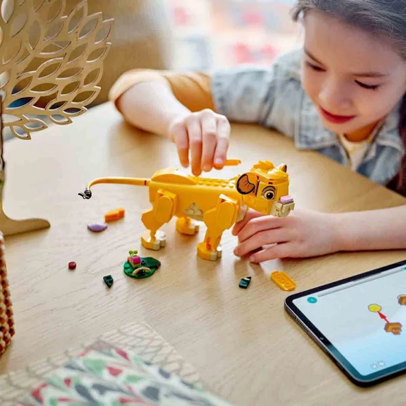 LEGO Disney Yavru Aslan Kral Simba 43243 - 6