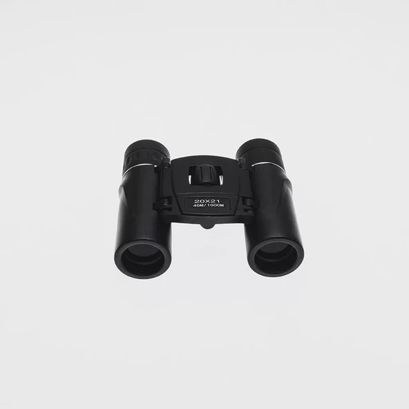 20x21 Nıkula  Cepte Taşımalı Kauçuk Kaplamalı Mini Dürbün  1000m/46m - Resim 5