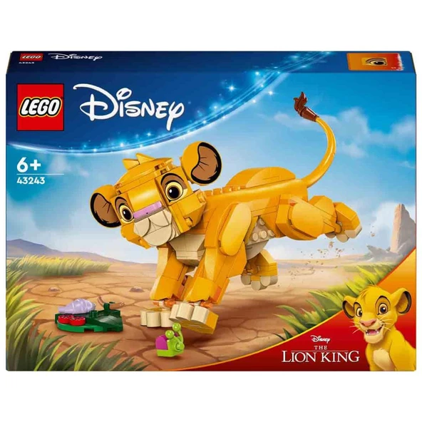 LEGO Disney Yavru Aslan Kral Simba 43243 - 5
