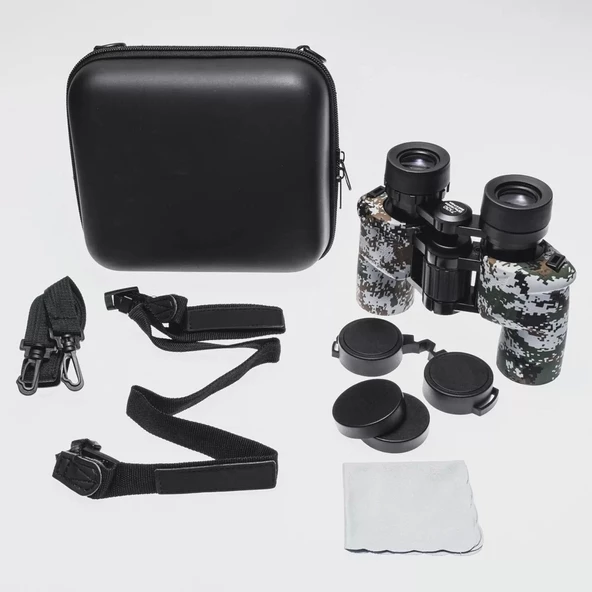 7x30 Profesyonel Su Geçirmez El Dürbünü 1000m/137m – Kamuflaj ürün görseli