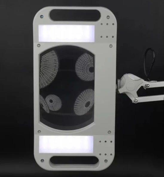 10x Led Akrobat Büyüteç 2x15w 170x113 Mm 10 Diopter Mercek Lt86g - 2