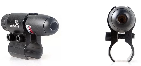 Avcılar İçin  Ayarlanabilir Taktik Kırmızı Lazer Sight - 3