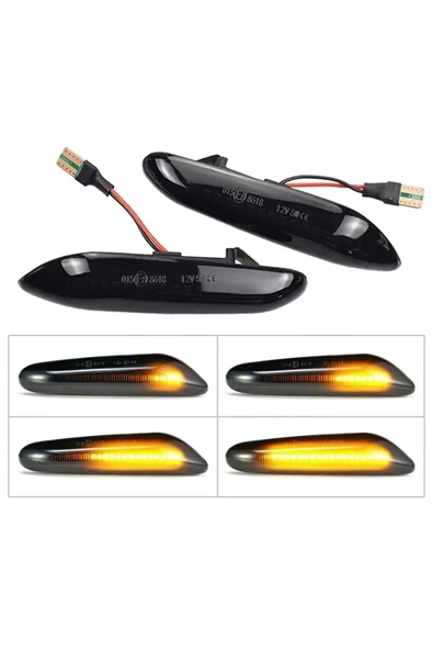 BMW 1 SERİSİ E 81 KASA KAYAR LED ÇAMURLUK SİNYALİ E 81 AKSESUAR - 3